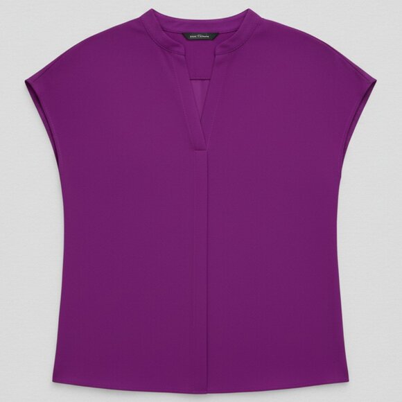 Gently Used ELOQUII Women's Plus Size Notch Collar Blouse 24 - Picture 13 of 15